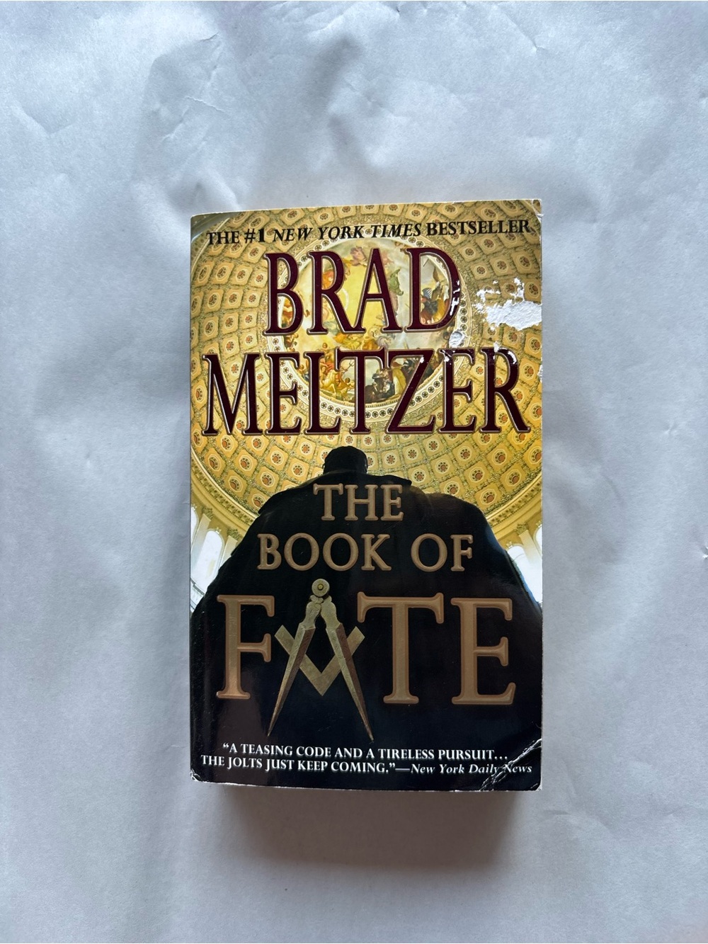 Brad Meltzer The Book of Fate (2007) Perfect Grand Central Political Thriller